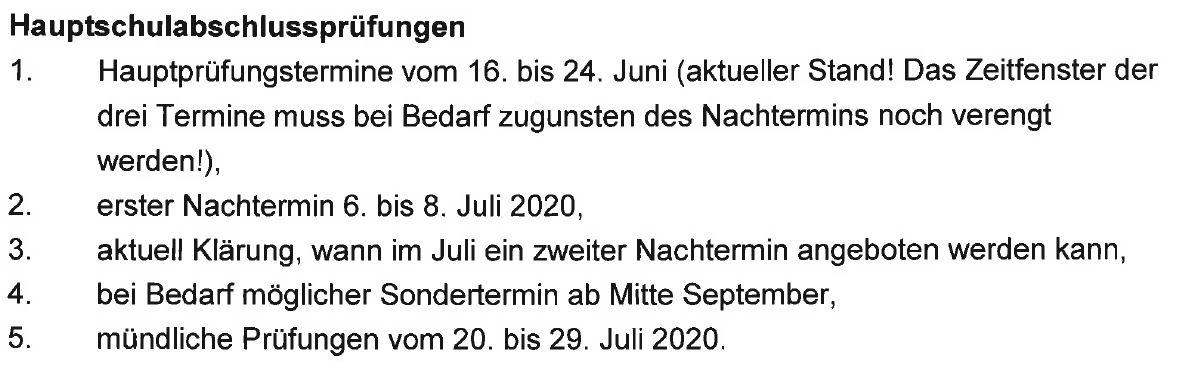 prüfungstermine realschule baden württemberg 2020